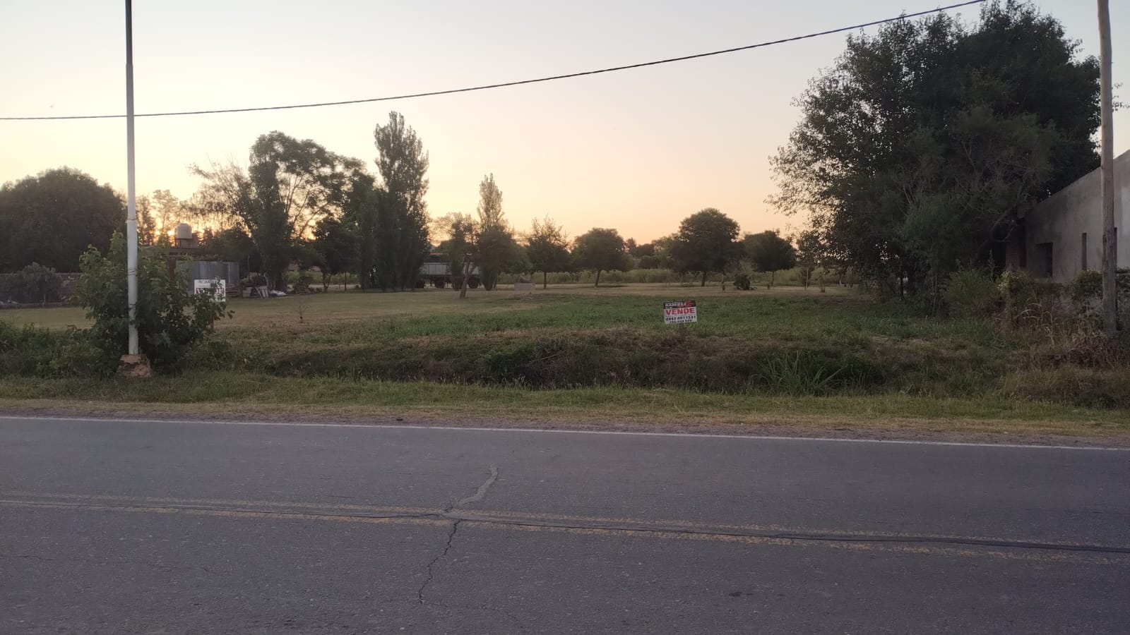 Ruta Provincial 36-S (Pavimentado) Con curva a San Carlos