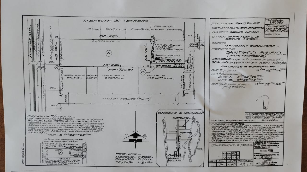 Av. 9 de Julio es paralela a Ruta 11  