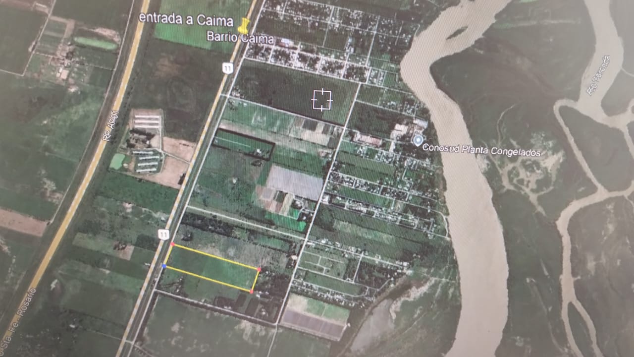 Av. 9 de Julio es paralela a Ruta 11  