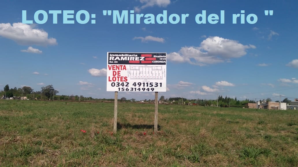 Bº Río Grande, calle 9 de Julio